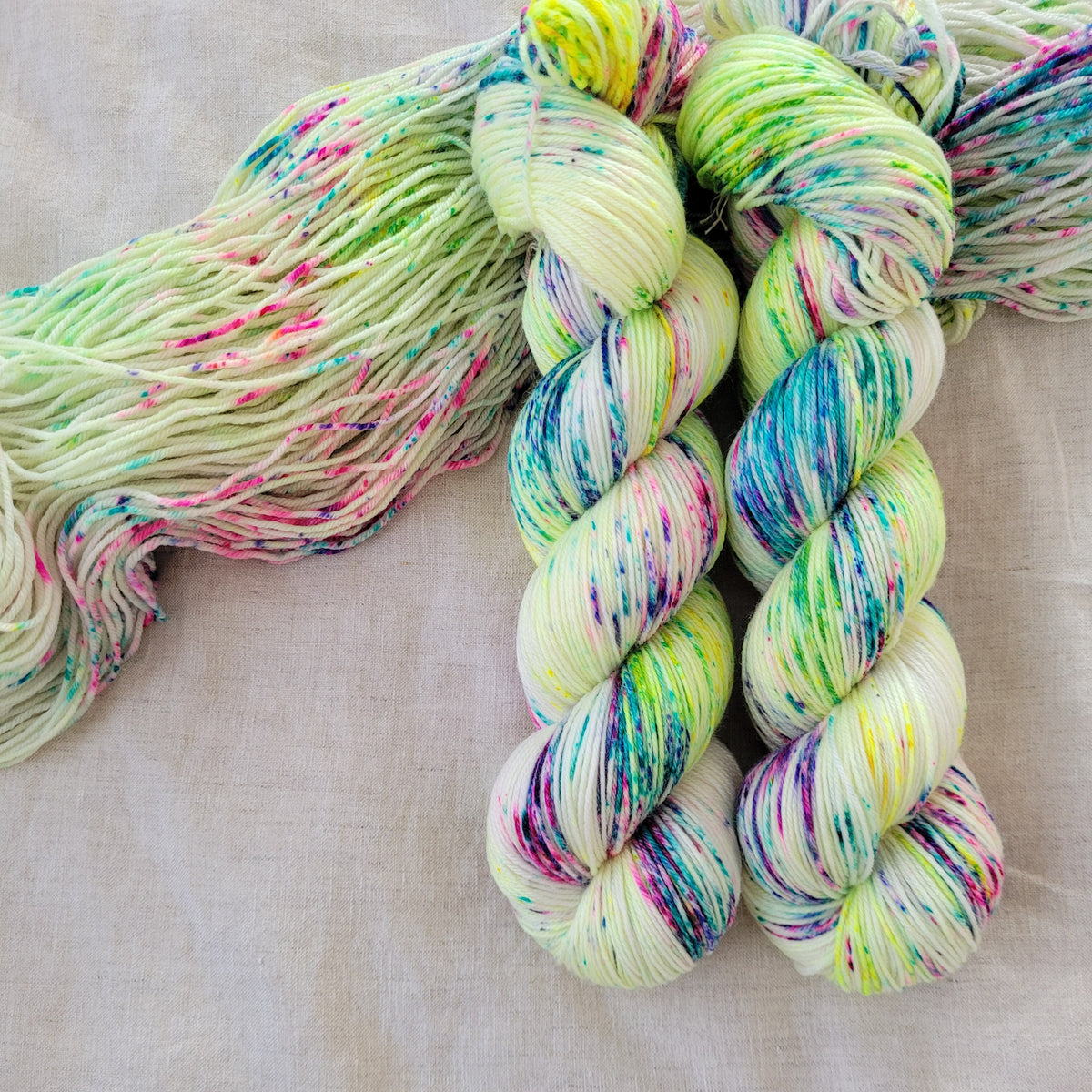 Sparks will Fly 9 to 5 sock yarn Skip Rope Yarn Co