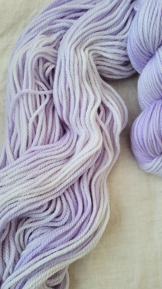 Purple Ponytail Skip Rope Aran Skip Rope Yarn Co