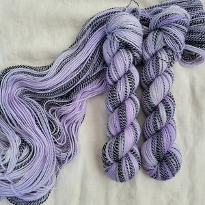 Purple Ponytail - Double Dutch sock