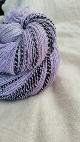 Purple Ponytail - Double Dutch sock