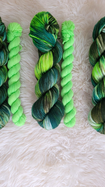 Nine to Five Sock yarn set - Godzilla