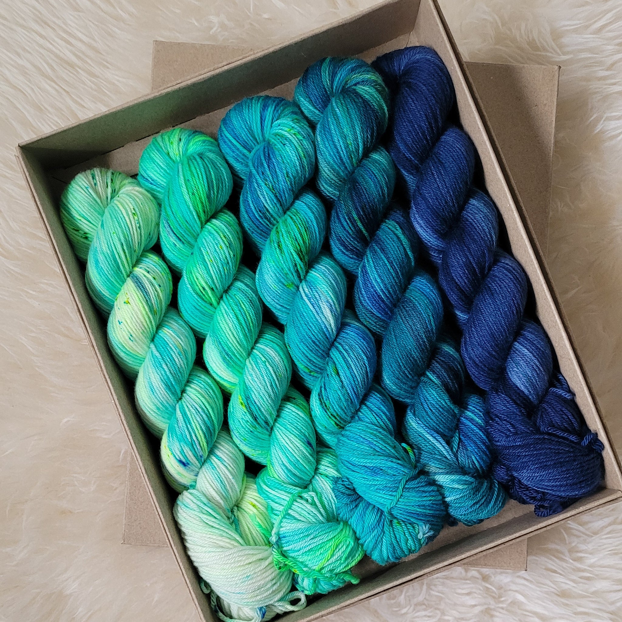 Nine to Five Sock Yarn Fade Set