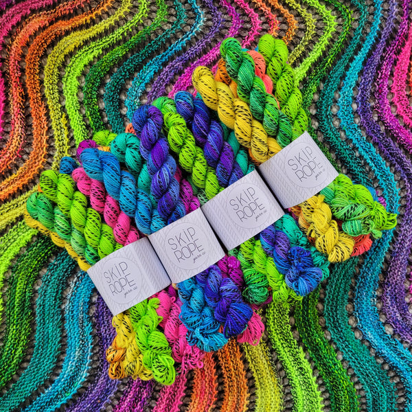 Double Dutch sock yarn Mini Set - Rainbows