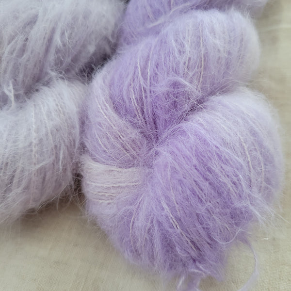 Purple Ponytail - Suri Silk Cloud