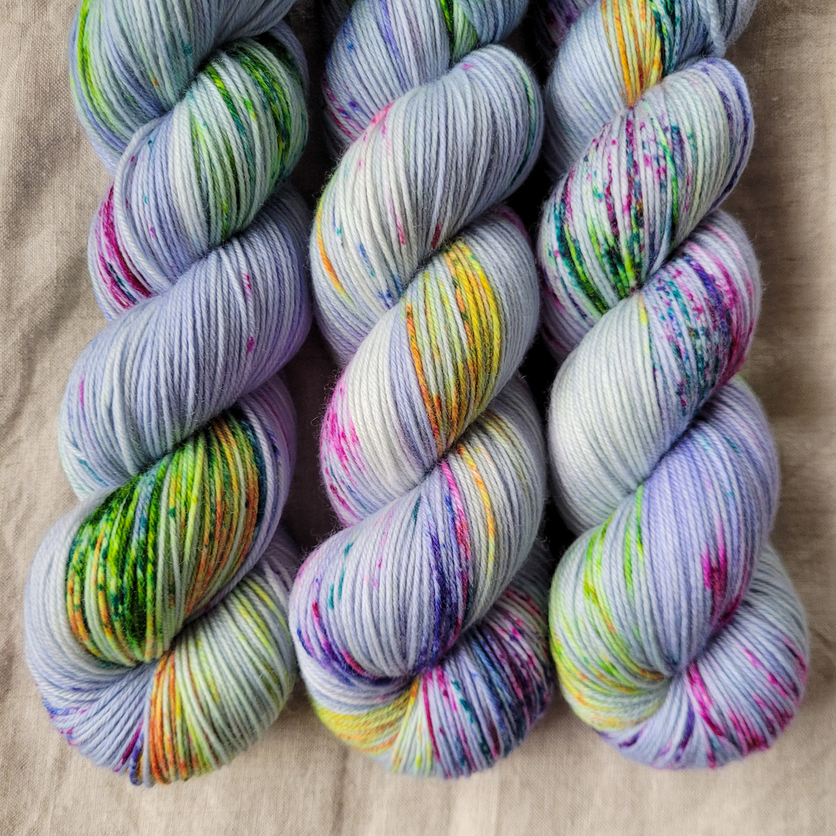 Wicked Pansies - 9 to 5 sock yarn – Skip Rope Yarn Co